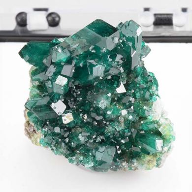 Dioptase with Dolomite, Duftite