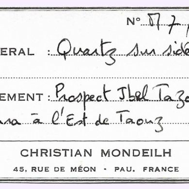 Quartz with Siderite