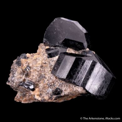 Schorl with Quartz