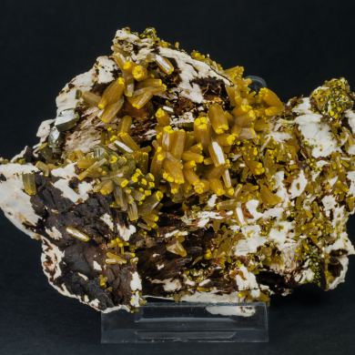 Pyromorphite with Baryte