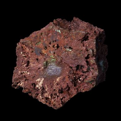 Copper pseudo. Aragonite 