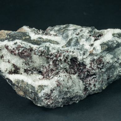 Kermesite with Quartz