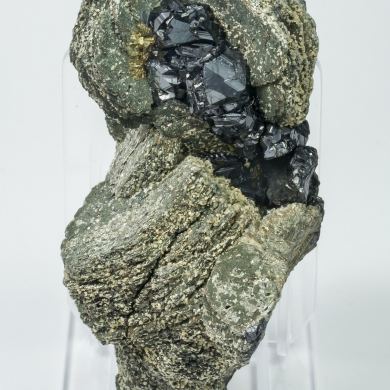 Pyrite after Pyrrhotite, Sphalerite