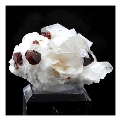 Orthoclase, Quartz, Garnet.