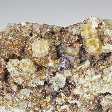 Fluorite with Sphalerite