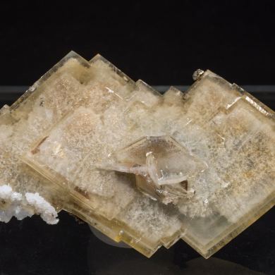 Baryte with Quartz and Pyrite