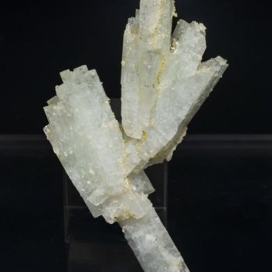 Pectolite with Calcite and Grossular