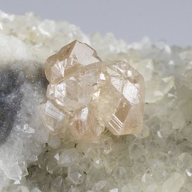 Cerussite with Quartz