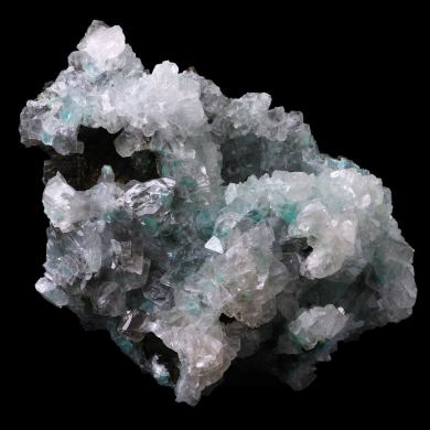 Calcite & Rosasite 