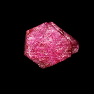 Corundum (var: Ruby) (Doubly-terminated floater)