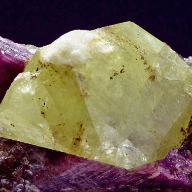 Rhodizite, tourmaline
