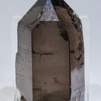 Quartz (variety smoky) with Hematite inclusions