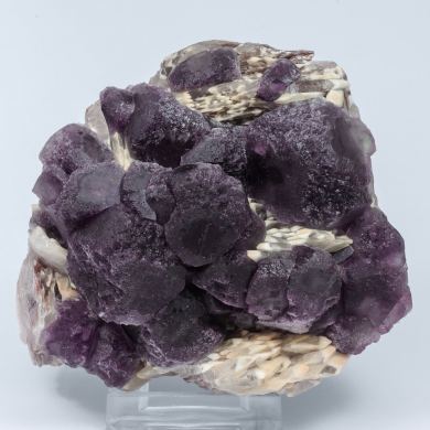 Fluorite with Baryte