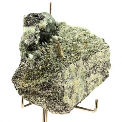 Prehnite + Epidote. 1205.0 ct.