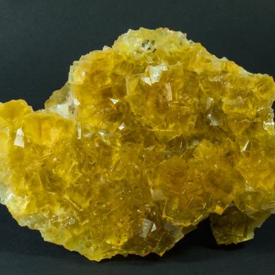 Fluorite with Calcite