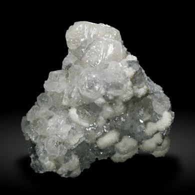 Calcite with Quartz and Baryte