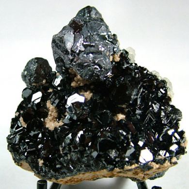 Galena on Sphalerite var. Marmatite