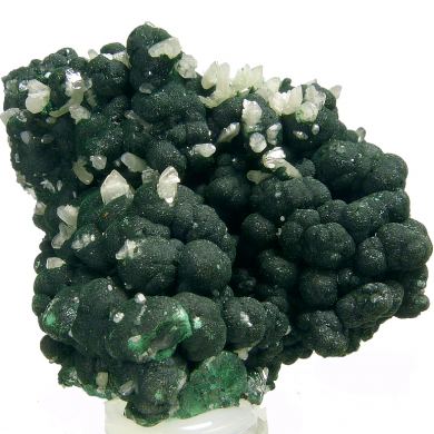 Cerussite, malachite