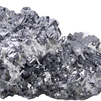 Galena, sphalerite, quartz