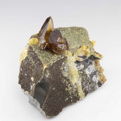 Barite with Calcite