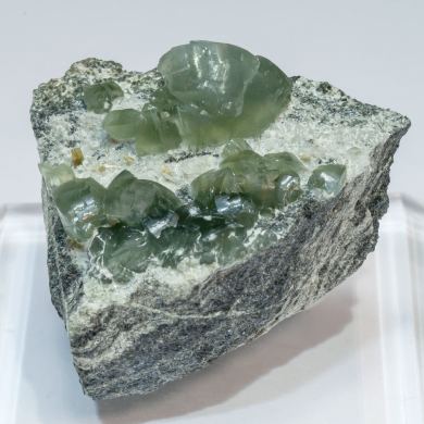 Prehnite with Epidote and Albite