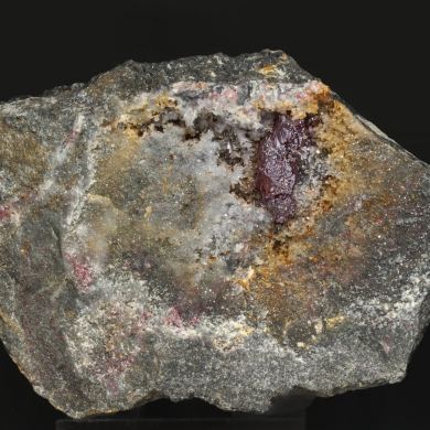 Cinnabar with Quartz