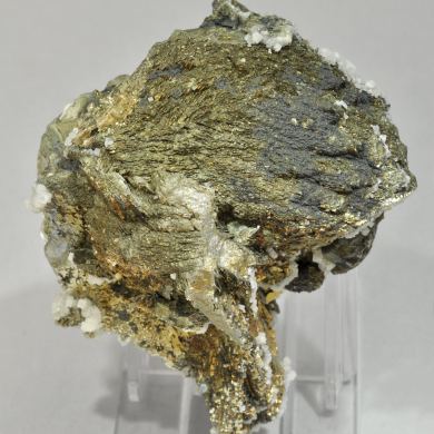 Arsenopyrite with Stannite, Calcite and Pyrite