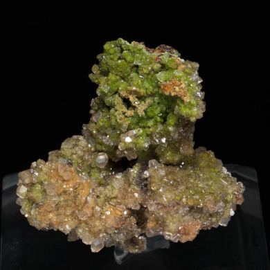 Duftite with Calcite