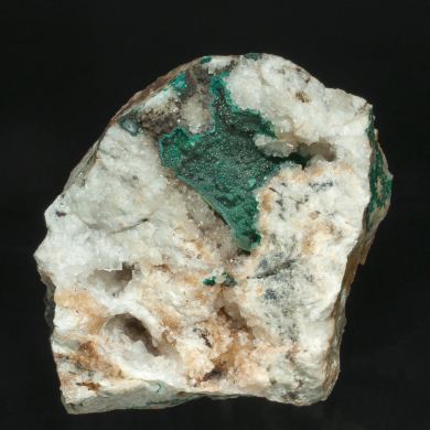 Pseudomalachite with Quartz