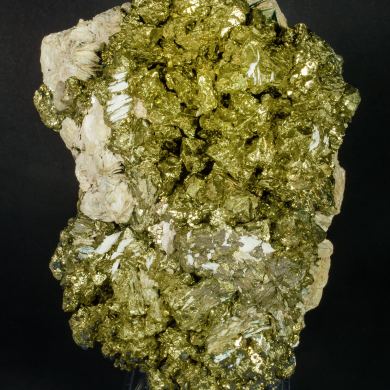 Chalcopyrite with Pyrite (variety bravoite)