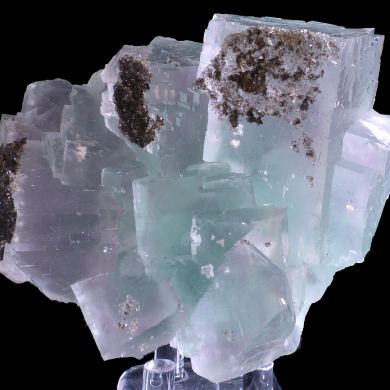 Fluorite, pyrite