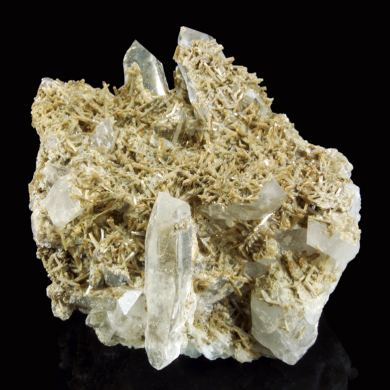 Eosphorite, Quartz