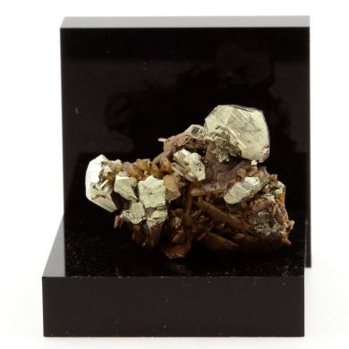 Siderite, Pyrite, Quartz.