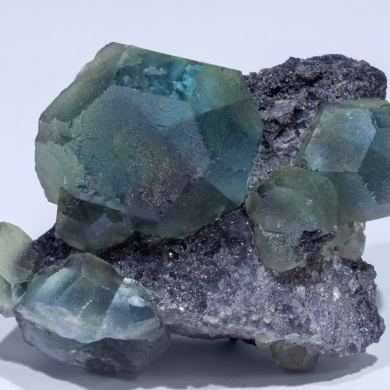 Fluorite with Quartz
