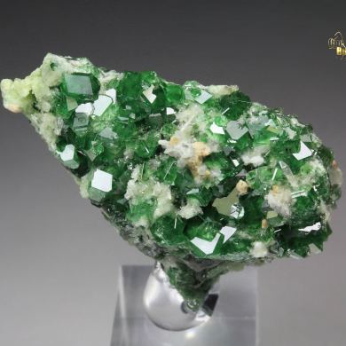 gem GARNET var. GROSSULAR var. CHROMIAN