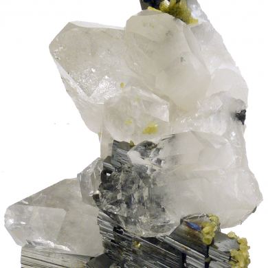 Ferberite, quartz, siderite