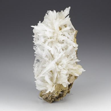 Celestine with Calcite