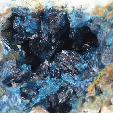 Veszelyite with Hemimorphite