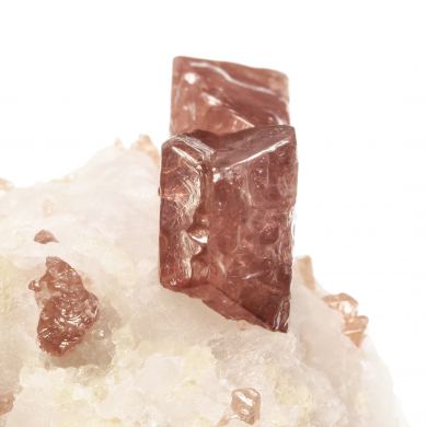 Spinel (3 twins!) on matrix