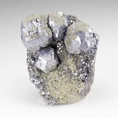 Galena with Pyrite