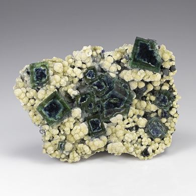 Fluorite with Muscovite