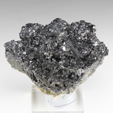 Fizelyite with Semseyite, Sphalerite