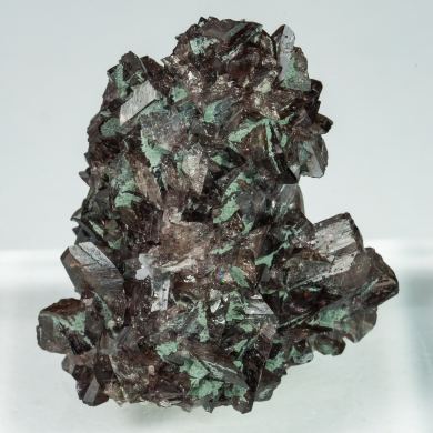 Axinite-(Fe) with Chlorite