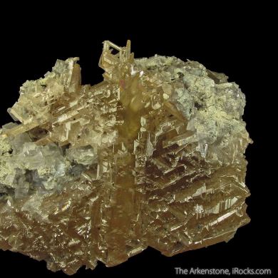 Cerussite with Calcite