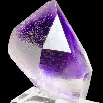 Quartz var. hourglass amethyst