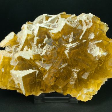 Fluorite with Baryte and Quartz