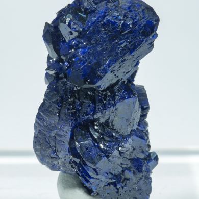 Azurite with Malachite