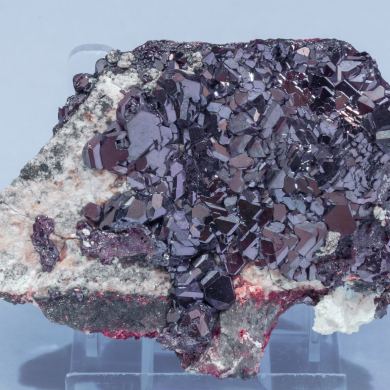 Cuprite with Dickite
