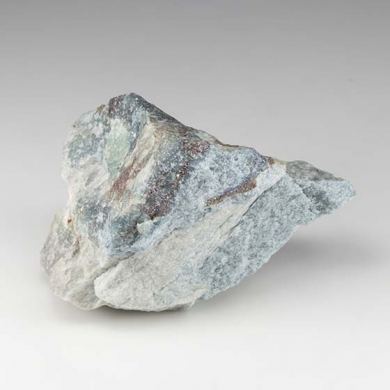 Trolleite with Quartz, Rutile