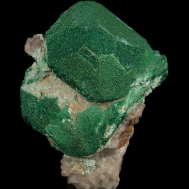 Malachite coating Cuprite